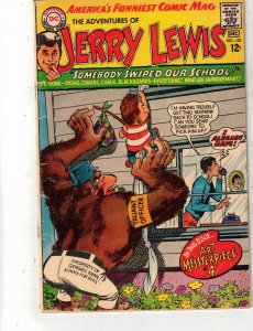 Adventures of Jerry Lewis #103 1967 VG PRICE DROP! Renfrew/Gorilla Adams Art