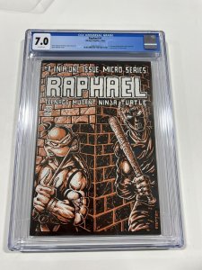 Raphael 1 Micro Series Cgc 7.0 1st Casey Jones TEENAGE MUTANT NINJA TURTLES 1985