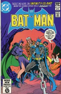 Batman #334 (1981) Catwoman Bondage Cover Ras Al Ghul VF+ 8.5 Comic Book