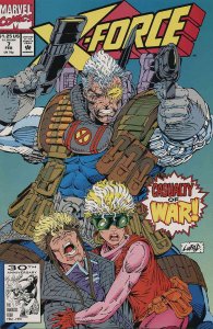 X-Force #7 VF ; Marvel | Rob Liefeld Cable