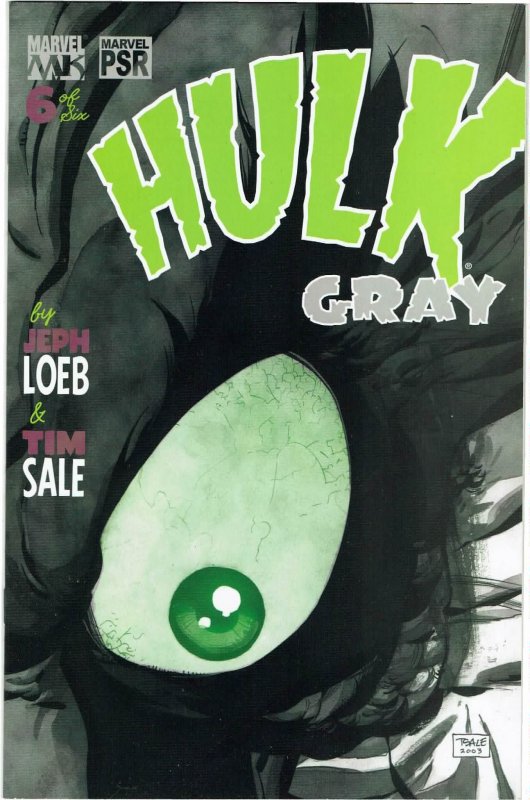 Hulk: Gray #6 Jeph Loeb Tim Sale NM