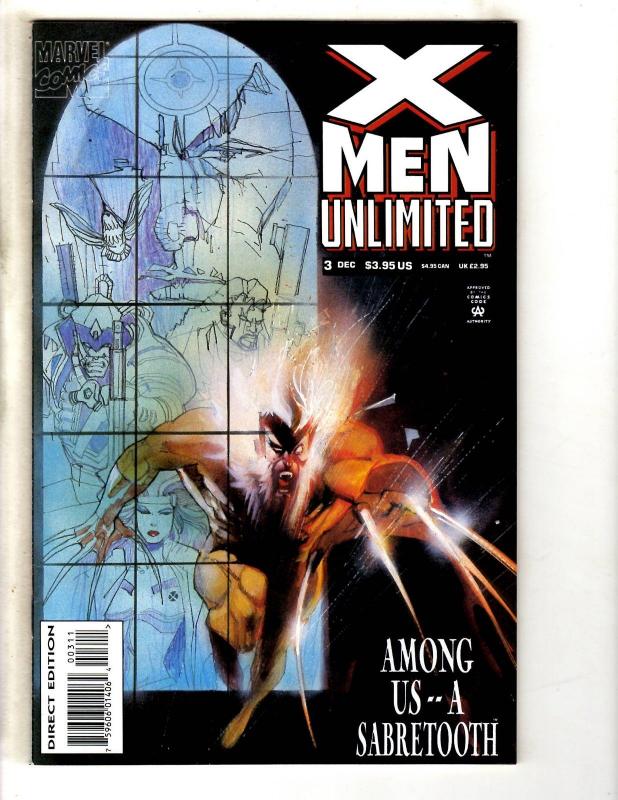 Lot Of 10 Unlimited X-Men Marvel Comic Books # 1 2 3 4 5 6 7 8 9 10 Storm DB10