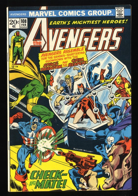 Avengers #108 VF- 7.5