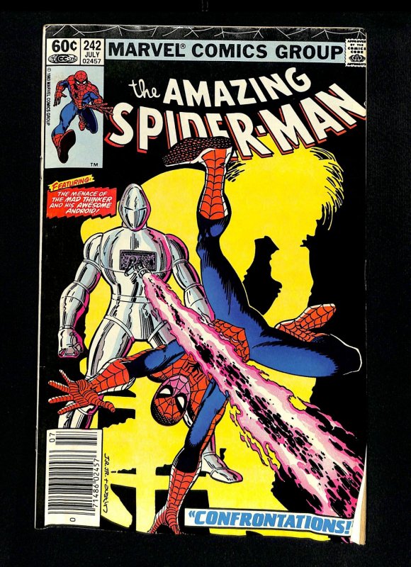 Amazing Spider-Man #242 Newsstand Variant