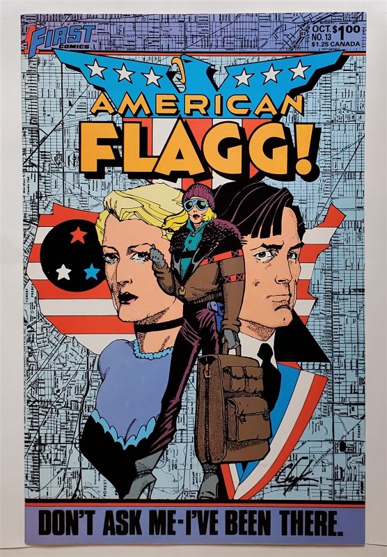 American Flagg #13 (Oct 1984, First) 8.5 VF+