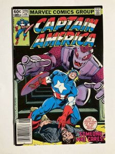 CAPTAIN AMERICA 270 NM- NEAR MINT- MARVEL NEWSSTAND  