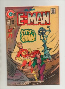 E-Man #4 - City Of Sand - (Grade 7.5) 1974