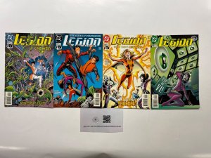 4 Legion DC Comic Books # 109 110 111 112 Batman Superman Wonder Woman 65 JS42