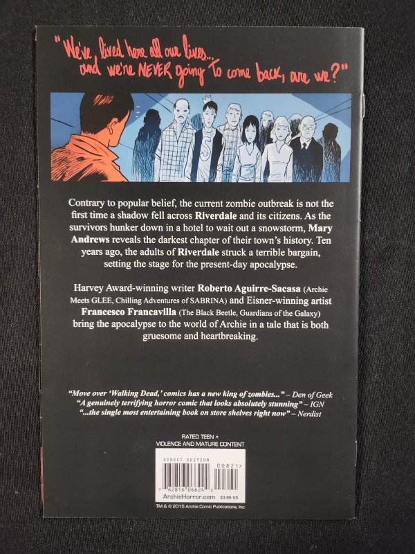 Afterlife with Archie 3PC #1 & 8 - Variants Covers (9.0/9.2) 2013