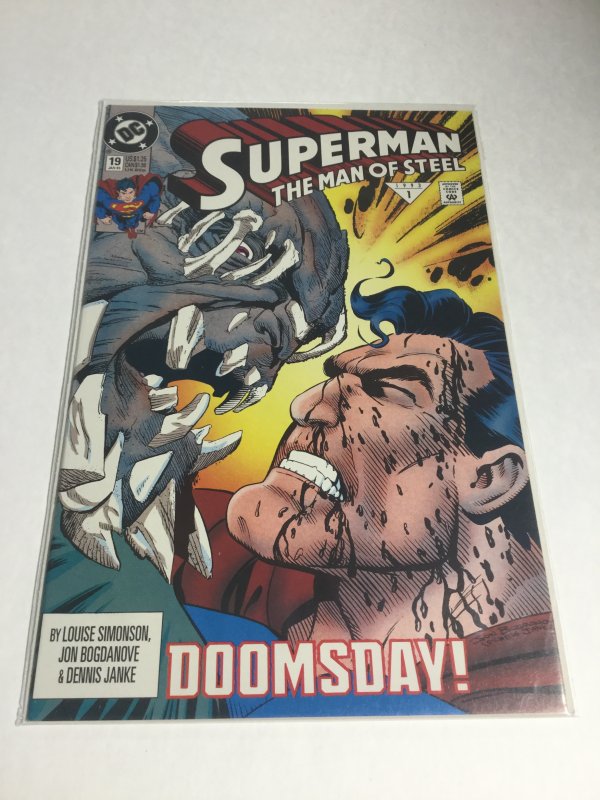 Superman: The Man of Steel #19 (1993)Near Mint     (Nm05)