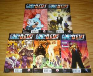 Coup D'Etat #1-4 VF/NM complete series + afterward AUTHORITY wildcats stormwatch