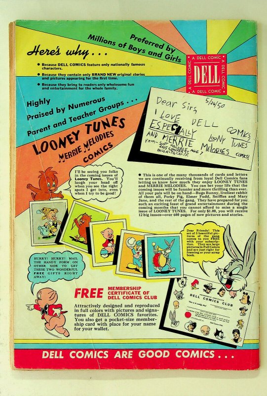 Looney Tunes #112 (Feb 1951, Dell) - Good-