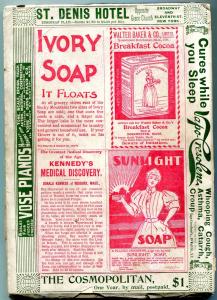 The Cosmopolitan Magazine August 1896- Remington- rare vg