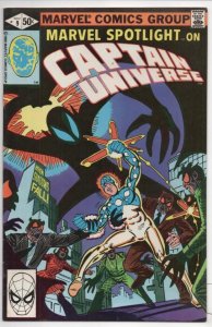 MARVEL SPOTLIGHT on CAPTAIN UNIVERSE #9, VF/NM, 1979 1980, Steve Ditko