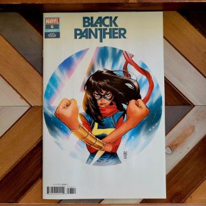 Black Panther #6 (Marvel 2022) NM, AAPI Heritage variant featuring Ms Marvel!