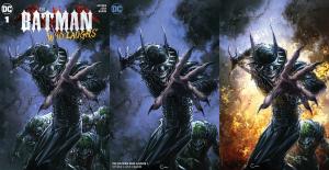 THE Batman Who Laughs #1 Clayton Crain Variant 3 Pack Virgin Set SCORPION COMICS