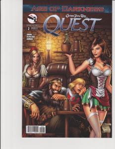 Grimm Fairy Tales Quest #2 Cover B Age of Darkness GFT Zenescope NM Reyes