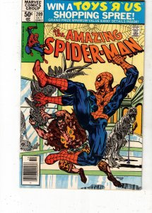 The Amazing Spider-Man #209 (1980) VF/NM High-Grade Kraven 1st Calypso! Wow!