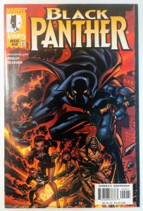 Black Panther #2 (8.0, 1998) Bruce Timm Variant Cover 