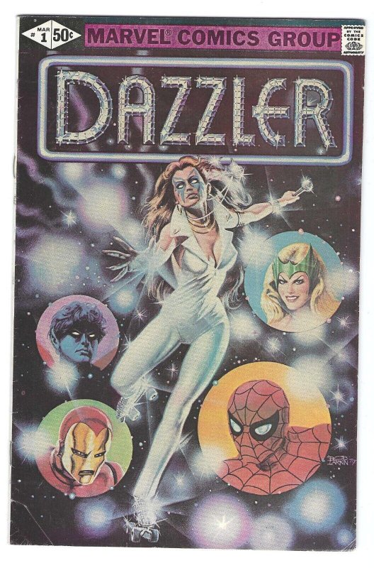 DAZZLER #1 1981 FINE =  SPIDER-MAN ENCHANTRESS