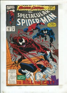 Spectacular Spider-Man #201 - Maximum Carnage Part 5, Wayne Gretzky! (9.2) 1993 