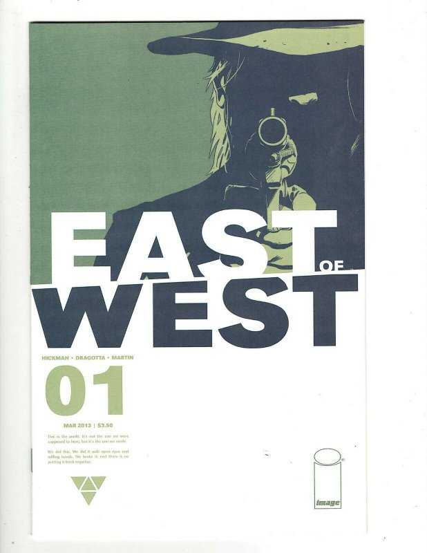 East Of West # 1 NM 1st Print Image Comic Book Hickman Dragotta Martin HR8