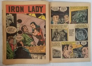 Clue Comics #v2#3 (1947) Great Bondage Cover Last Issue