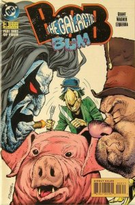 BOB THE GALACTIC BUM #3, NM, Lobo, Wagner, DC, 1995, more in store