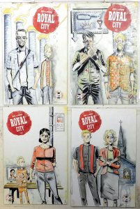 Royal City Ashcan Lot of 4 #1, 2, 3, 4 (2017) Image Comics 1st Print Comic Books