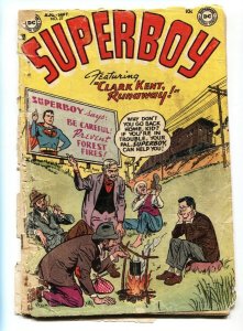 Superboy #27 1953-DC -Clark Kent, Runaway-fr