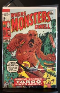 Where Monsters Dwell #5 (1970)
