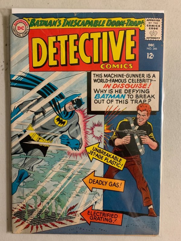 Detective Comics #346 Carnado the escape artist 4.0 (1965)