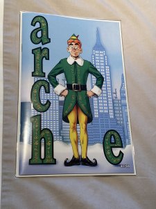 Archies Holiday Special Elf Movie Poster Variant Printed Numbered 37/50 World 