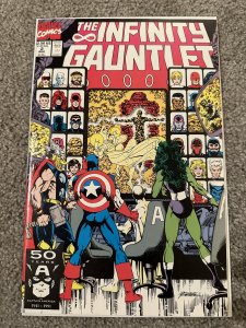 The Infinity Gauntlet #2 Direct Edition (1991)