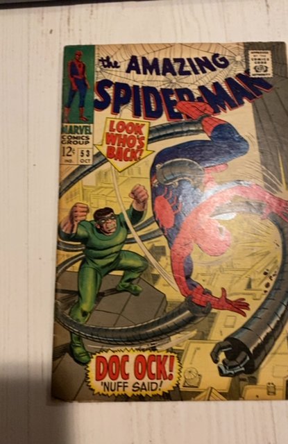 The Amazing Spider-Man #53 (1967)vs dock ock See description