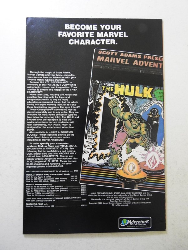 The Uncanny X-Men #205 (1986) VF- Condition!