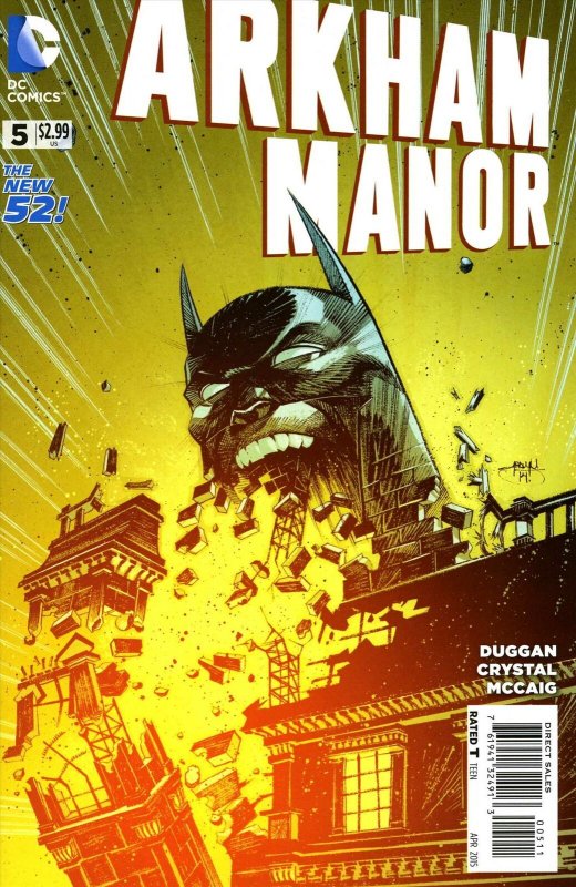 Arkham Manor #5 VF/NM; DC | save on shipping - details inside