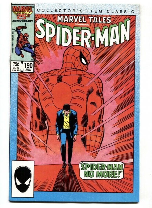 Marvel Tales #190 Amazing Spider-Man #50 reprint comic book