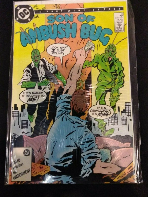 Son of Ambush Bug #1, 2, 3, 4 of 6 DC 1985 MINI SERIES 1-4