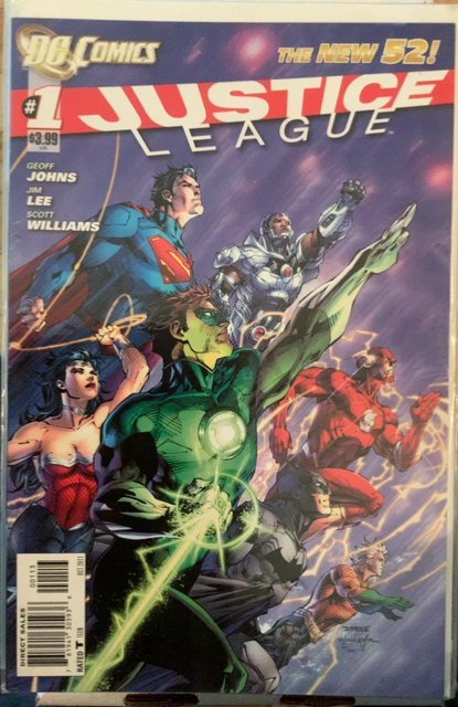 Justice League #1 Third Print Cover (2011)