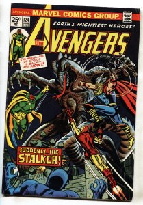 AVENGERS #124--comic book--Origin of Mantis--Marvel--FN