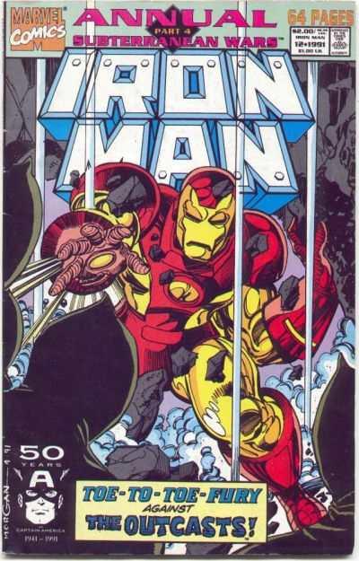 Iron Man (1968 series) Annual #12, NM- (Stock photo)