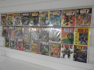 The Rampaging Hulk Magazine Complete Set #1-27 Avg VF Condition!! Beautiful Set!