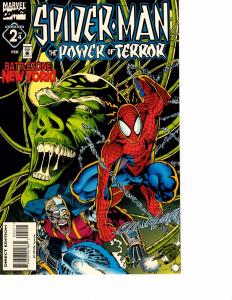 Lot Of 3 Spider-Man Power of Terror Marvel Comic Book #2 3 4 AH4