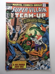 Super-Villain Team-Up #2 (1975) VF Condition!