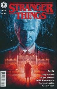STRANGER THINGS #1 SIGNED BY KEITH CHAMPAGNE DARK HORSE PRESS 2019 EB201