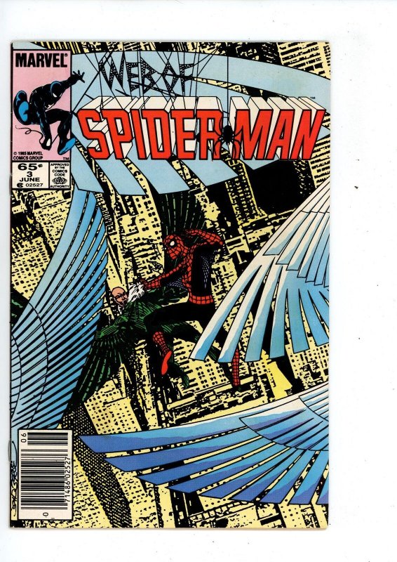 Web of Spider-Man #3 (1985) Marvel Comics