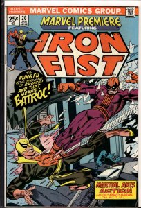 Marvel Premiere #20 (1975) Iron Fist
