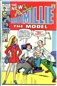 Millie The Model #178 1970-dentist office cover- fashion page-VG+