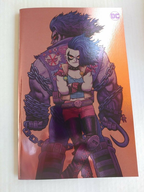 Crush and Lobo #1 - C Team Dan Hipp Foil Cardstock - NM sharp copy!